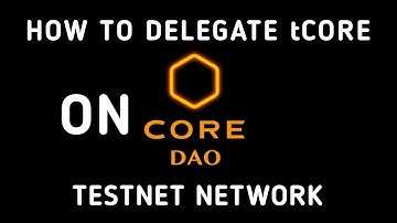 How to delegate your CORE for to earn more #core  #btcsmining #coremining