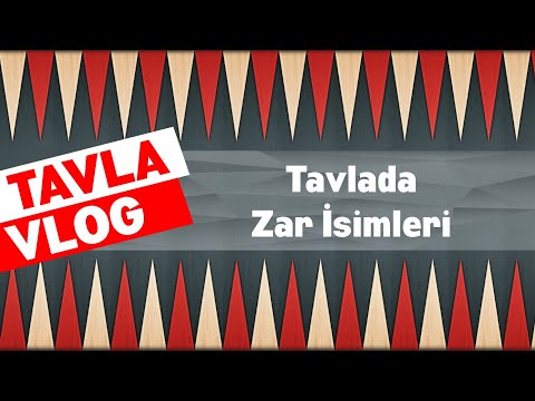 Tavlada Zar İsimleri