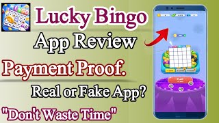 Lucky Bingo App Review Real or Fake | Lucky Bingo App Payment Withdraw Proof | Lucky Bingo Earning screenshot 1
