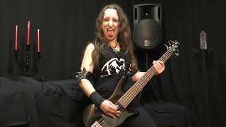 Lord Belial - &quot;Soul Gate&quot; bass cover by Adina Blase