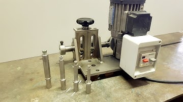 Keyway cutting electric tool on lathe PART 4