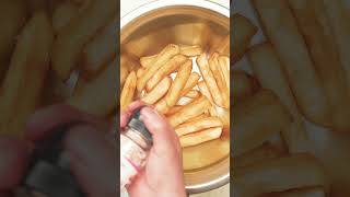 Double-Fried Delight: The Secret to Perfect Homemade French Fries ??    Shorts V1 delicious