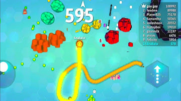 Snake.io Huge Score Bundle In My Game! Best Epic Snakeio Gameplay #snakeio #ariyansnax #snakegame