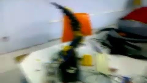 brazo robot controlado y programado en  visual basic 6.0