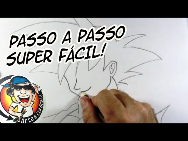 Desenho do Goku Realista #art #artist #desenho #desenhos #arte #desenh