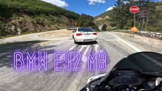 BMW M3 x BMW S1000RR | Touge Racing