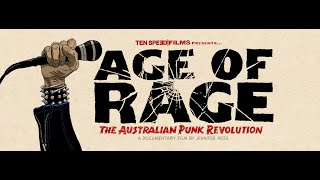 Watch AGE OF RAGE - The Australian Punk Revolution Trailer