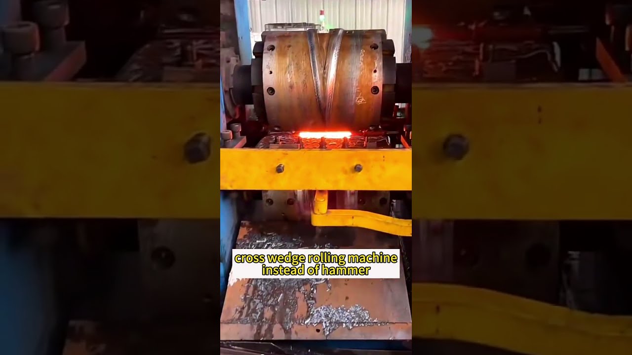 D46 Automated Cross Wedge Rollling Machine Crosswedgerolling Zibohongjie Hongjie