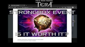 Tera Strongbox Jackpot Event - Is It Worth Buying Keys? - Tera Console XBox Play Station PS4 PS5