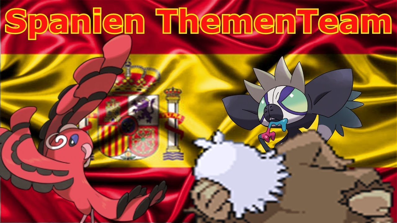 Spanien 🕹️ Pokémon Themen Team YouTube