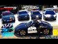 GTA 5 - Stealing Need For Speed Police Vehicals with Franklin! | (GTA V Real Life Cars #59)