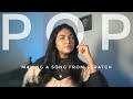MAKING A POP SONG FROM SCRATCH | Producing track, songwriting and recording vocals| RENJIMA