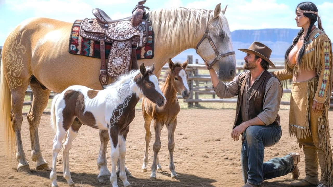 The Apache Woman Asked for the Noble Horse’s Foal — Until the Cowboy Said, 'Tonight, You’re Mine.'