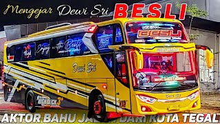 MENGEJAR DEWI SRI F12 'BESLI'🔥AKTOR BAHU JALAN DARI KOTA TEGAL||BUS BALAP PO DEWI SRI||edisi ngoyod