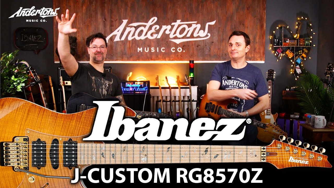 Mathis virtual it's useless Ibanez J Custom RG8570 Guitars - As Good As it Gets from Ibanez?? - YouTube