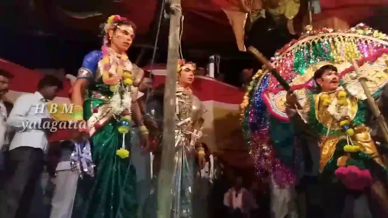 Bayalata kanakangi kalyana kate babu master yalagatti raichur bailata hanumantha shivalinga