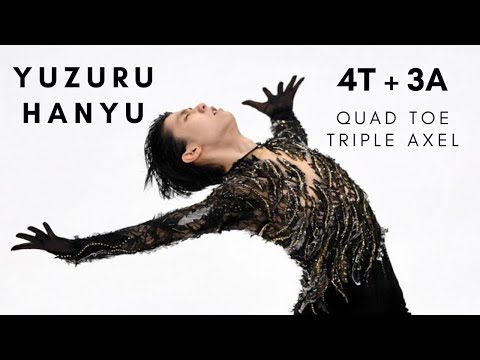 Yuzuru HANYU's QUAD TOE TRIPLE AXEL (4T + 3A) | 羽生 結弦