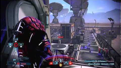 ME3 - Gold Difficulty with Krogan Battlemaster vs Cerberus (Part 2)