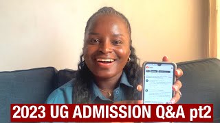 Answering all your 2023 University of Ghana 🇬🇭 Admission Questions part2| Nancy Owusuaa