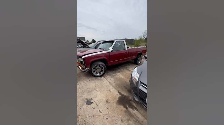 OBS = Alte Karosserie zertrümmert. 1992 GMC Sierra #obstrucks #gmcsierra #1992 #autopartscity
