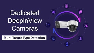 Multi-Target-Type Detection - Dedicated DeepinView Cameras