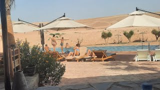 جولة بمنتجع (Yes we camps) بصحراء اكفاي نواحي مراكش.  اجمل الاماكن السياحة بالمغرب.