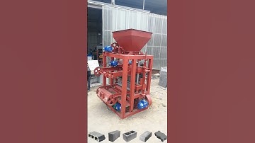 QT4-24 concrete hollow block making machine for cement brick business