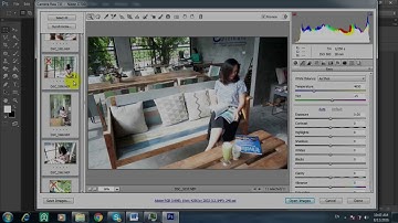 Bài 6 - hướng dẫn cách mở nhiều ảnh Raw trong camera raw