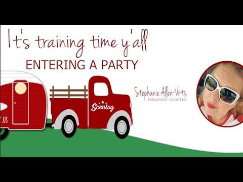 Setting up a Party in your Scentsy Workstation