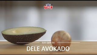Hvordan dele avokado på en enkel måte