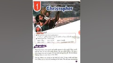 Chapter 1 English Christopher Class 5 Full explanation in Hindi New learnwell in 6 minutes only