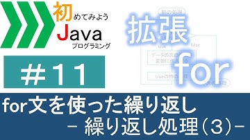 【初めてみようJava(11)】for文を使った繰り返し―繰り返し処理(3)―｜Javaプログラミングのゆるふわレシピ