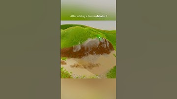 How we create scenery in our video game Farm Folks #gamedev #unity #cozygaming