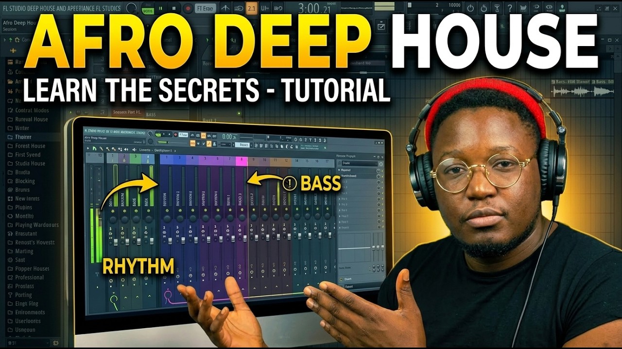 How To Make Afro Deep House | Soulful Chords | Automations