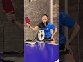 TOPSPIN Backhand Amateur Professional Tabletennis Pingpong Girl 