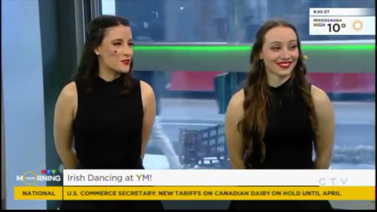 The Canadian Irish Dance Company on CTV News Your Morning