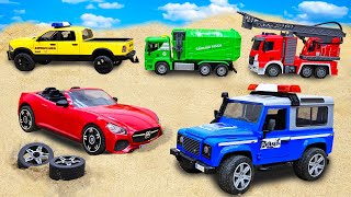 Police Car Catches Thief | Funny Stories Trucks Toys by BonBon Cars Toys 11,743 views 3 months ago 2 minutes, 17 seconds