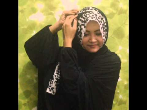 Hijab syar'i tutorial #indadari , desember 2013 - YouTube