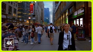 Crowds in MANHATTAN 🤬 🤯 🚕 New York City Evening