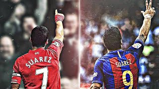 Suárez in Liverpool vs Suárez in Barcelona