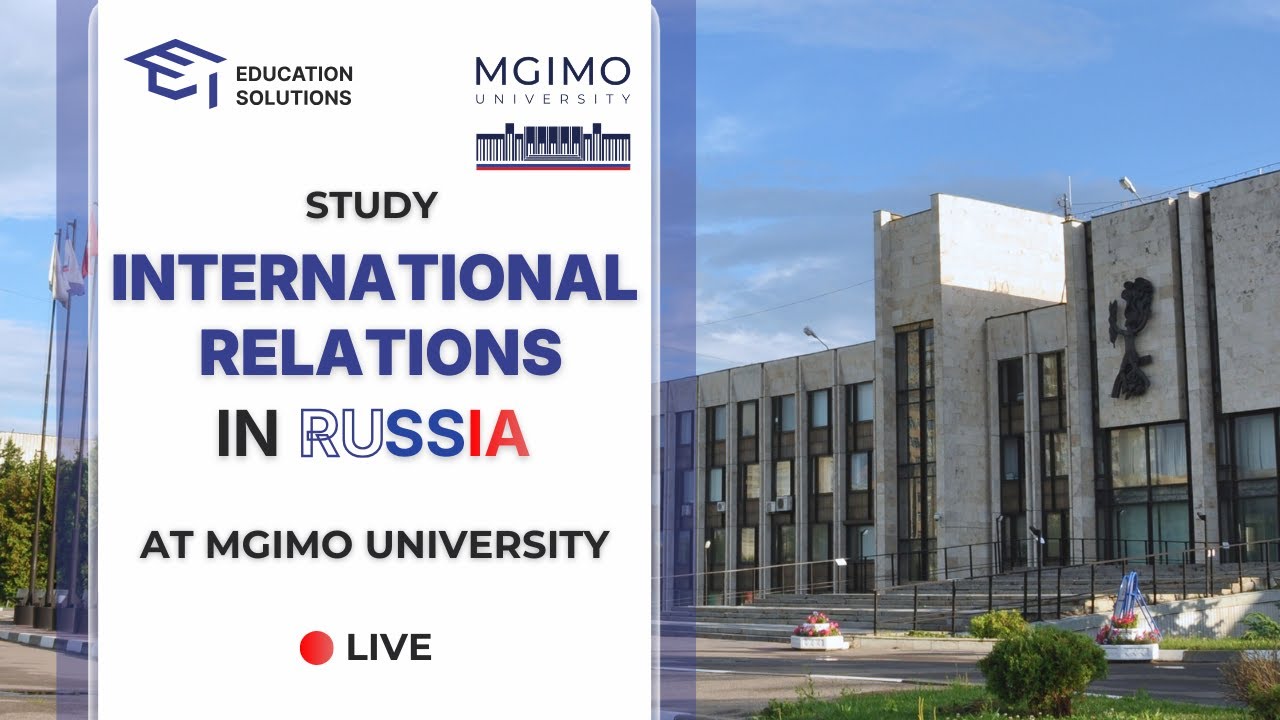STUDY IN RUSSIA: MGIMO UniversityOpen Talks - YouTube