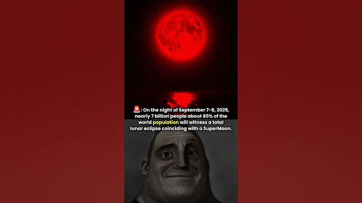 September 7 Red Moon 🌙 #shorts #virall #earth #moon