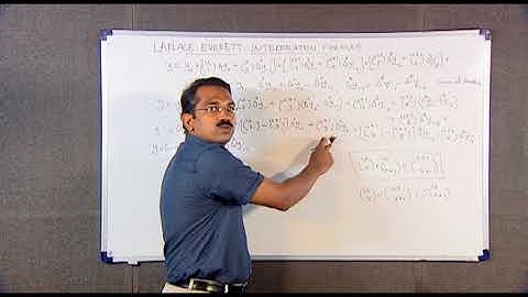 LAPLACE-EVERETT INTERPOLATION FORMULA (CH-08)