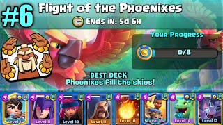 Phoenix Challenge (best deck)  | Flight of the Phoenixes Clash Royale New Challenge Part 6 gameplay