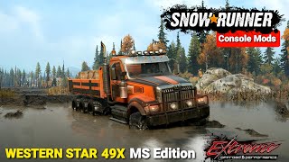 New WESTERN STAR 49X MS Truck In SnowRunner Phase 5 Update