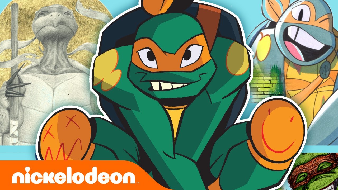 The Teenage Mutant Ninja Turtles Get Redrawn! ? Same Character, Different Artist #2 | Nick