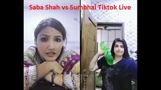 Tiktok Match: Saba Shah vs Sumbhal #foryou #funny #trending #nutter #tittokfun #tittok #tittokvideos