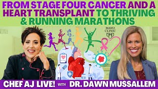 From Stage Four Cancer and a Heart Transplant to Thriving & Running Marathons with Dr Dawn Mussallem