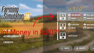 infinite money glitch in farming simulator 20 MOBILE