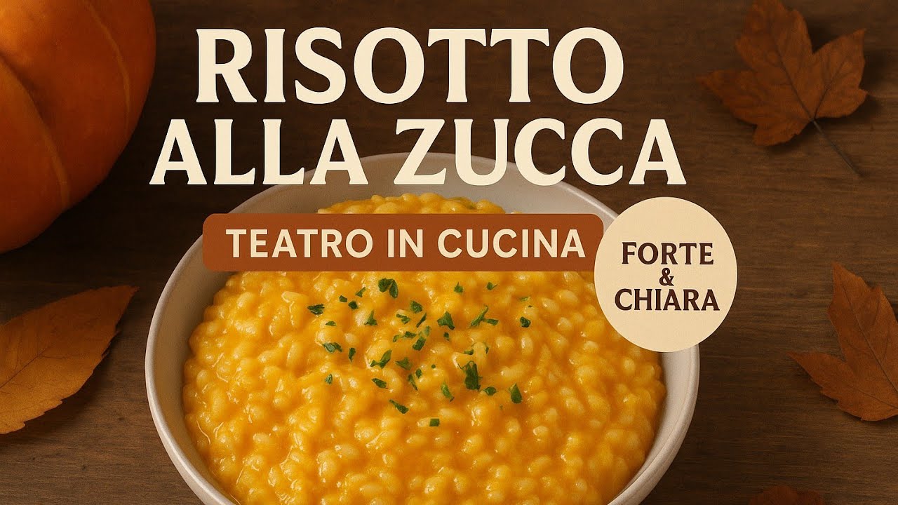Il Risotto alla Zucca più Cremoso di Sempre! 🍂 Il segreto che nessuno ti dice | Teatro in Cucina